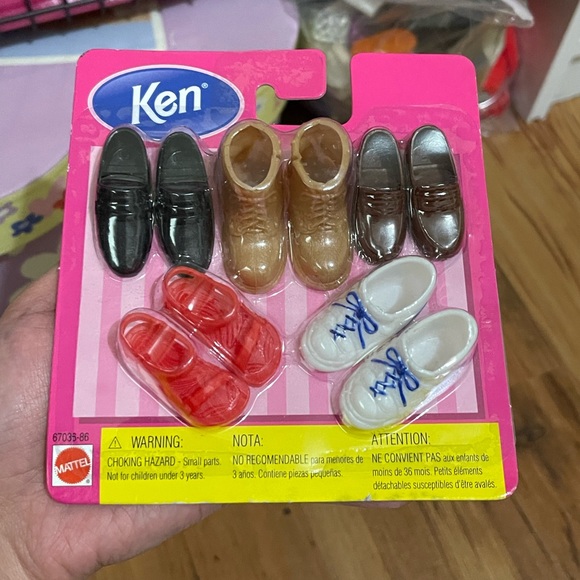 Barbie Mattel Ken’s shoes 4 lot - Picture 2 of 5